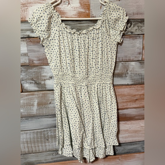 art class Other - Floral Print Smocked Dress with skort